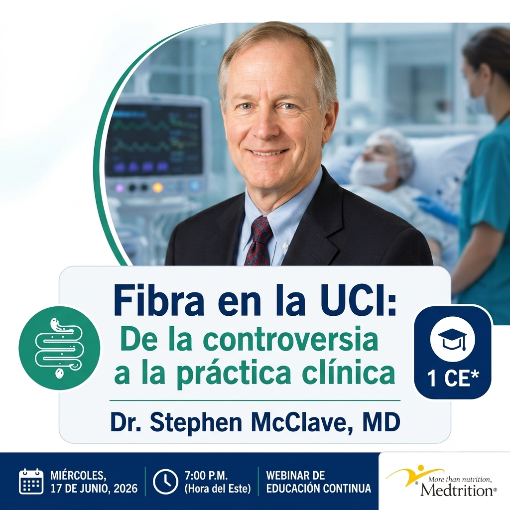Webinar - Fibra en la UCI: ¿De la controversia a la práctica clínica? Descubre la evidencia científica actual