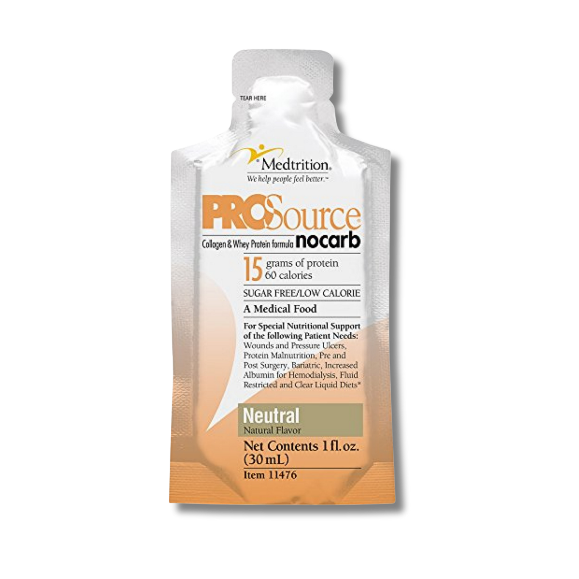 Prosource NoCarb 30 ml - Proteína líquida formato individual