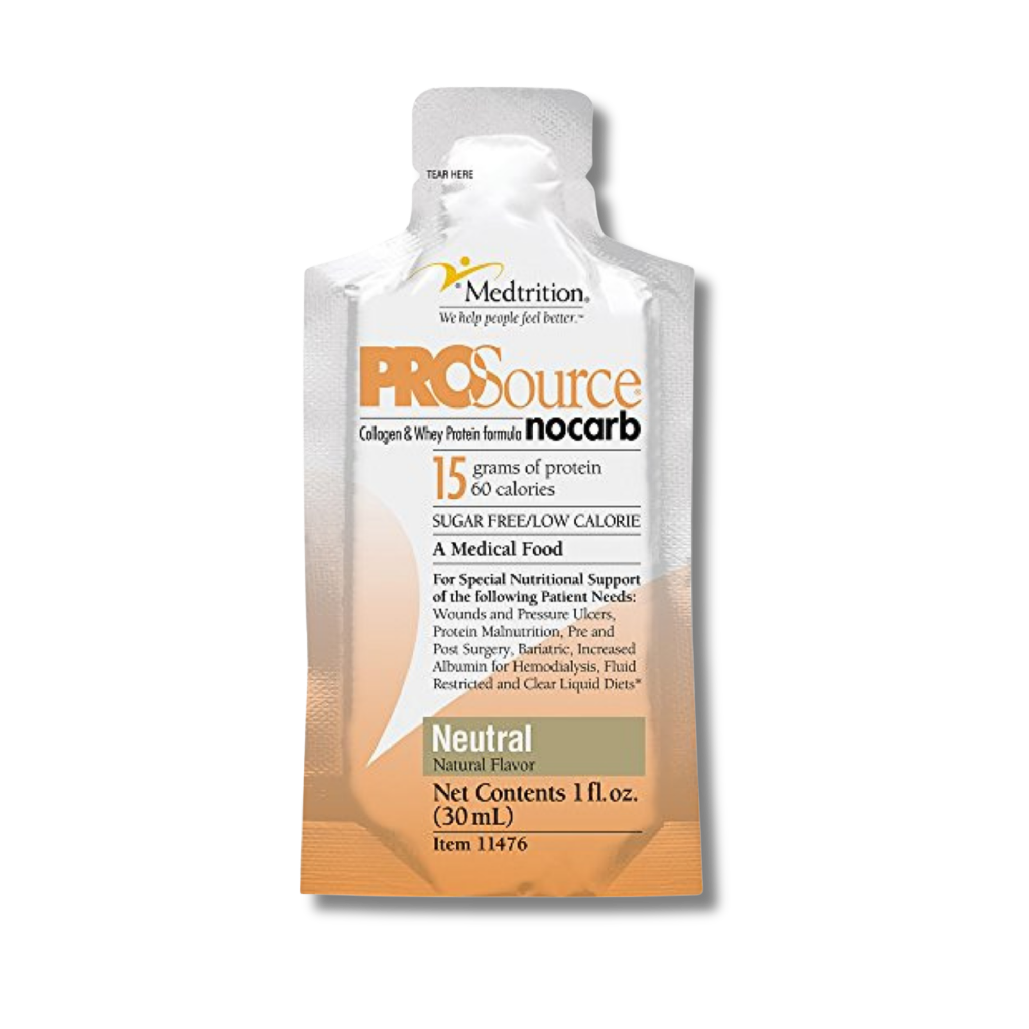 Prosource NoCarb 30 ml - Proteína líquida formato individual